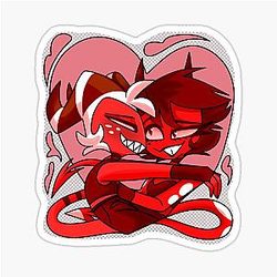 Helluva Boss Millie and Moxxie Sticker