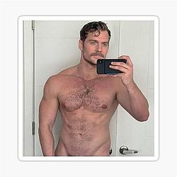 Henry Cavill Selfie Sticker