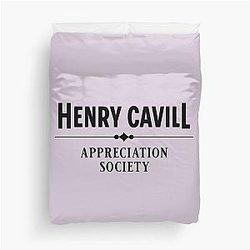 Henry Cavill Appreciation Society Duvet Cover