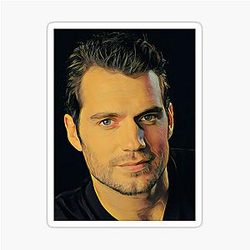 Henry Cavill Portrait Sticker