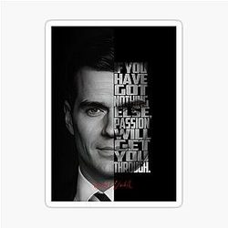 Henry Cavill Minimalist Actor Art Sticker