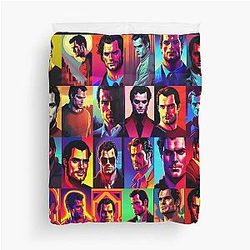 Henry Cavill Fan Duvet Cover