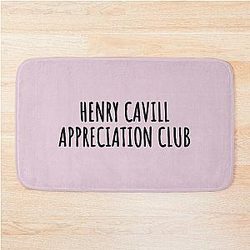 Henry Cavill Appreciation Club Bath Mat