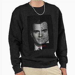 Henry Cavill Minimalist Monochrome Actor Art Pullover Sweatshirt