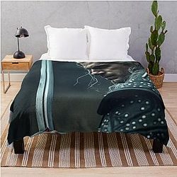 The Witcher Henry Cavill Portrait Blanket