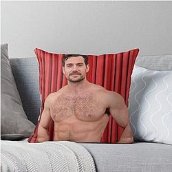 Henry Cavill Throw Pillow