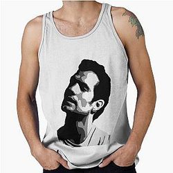 Henry Cavill Black Portrait Tank Top