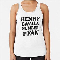 Henry Cavill Racerback Tank Top