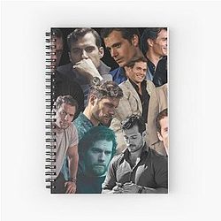 Henry Cavill College Spiral Notebook