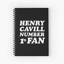 Henry Cavill Spiral Notebook