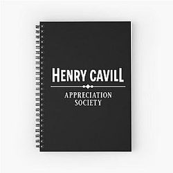 Henry Cavill Appreciation Society Spiral Notebook