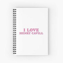 I Love Henry Cavill Notebook
