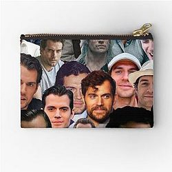 Henry Cavill Collage Zipper Pouch
