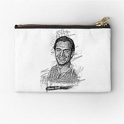 Henry Cavill Abstract Sketch Art, Henry Cavill Fan Art Zipper Pouch