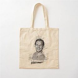 Henry Cavill Abstract Sketch Art, Henry Cavill Fan Art Cotton Tote Bag
