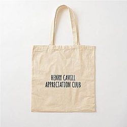 Henry Cavill Appreciation Club Cotton Tote Bag