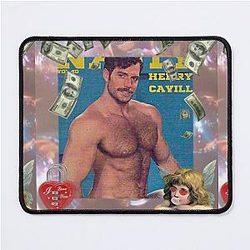 Vintage Henry Cavill Mouse Pad
