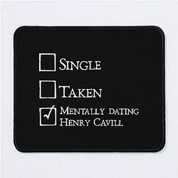 Mentally dating Henry Cavill Mouse Pad