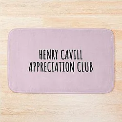 Henry Cavill appreciation club Bath Mat