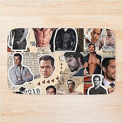 Henry Cavill Bathroom Mat
