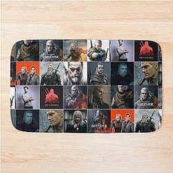 Henry Cavill White Wolf Photo Bath Mat