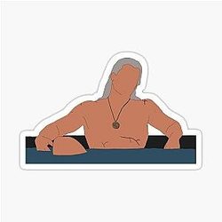 Henry Cavill Geralt Sticker