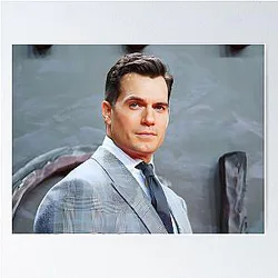 Henry Cavill Elegant Realistic Art Poster