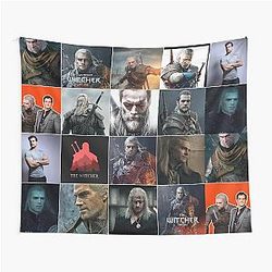 Henry Cavill White Wolf Tapestry