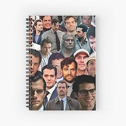 Henry Cavill Spiral Notebook