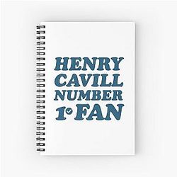Henry Cavill Spiral Notebook