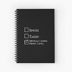 Mentally Dating Henry Cavill Notebook