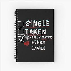Mentally Dating Henry Cavill Notebook