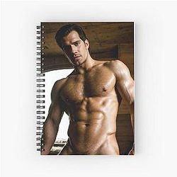 Henry Cavill Spiral Notebook