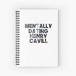 Mentally Dating Henry Cavill Notebook