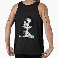 Henry Cavill Black Portrait Tank Top
