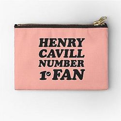 Henry Cavill Zipper Pouch.