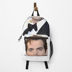 Henry Cavill Classic Elegance Portrait in Black Tie Backpack