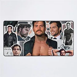 Henry Cavill Desk Mat