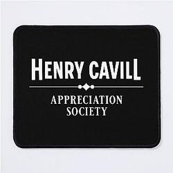 Henry Cavill Appreciation Society Mouse Pad