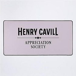 Henry Cavill Society Desk Mat