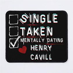Mentally Dating Henry Cavill Mousepad
