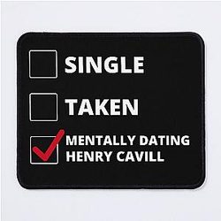 Mentally Dating Henry Cavill Mousepad