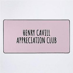 Henry Cavill appreciation club Desk Mat