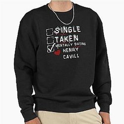 Mentally Dating Henry Cavil Pullover Sweatshirt
