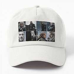 Henry Cavill White Photo Collage Dad Hat