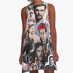 Henry Cavill A-Line Dress