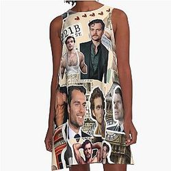 Henry Cavill A-Line Dress