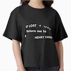 If lost, return me to Henry Cavill T-Shirt