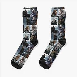 Henry Cavill White Wolf Socks