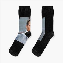 Henry Cavill Elegant Portrait Realistic Art Socks